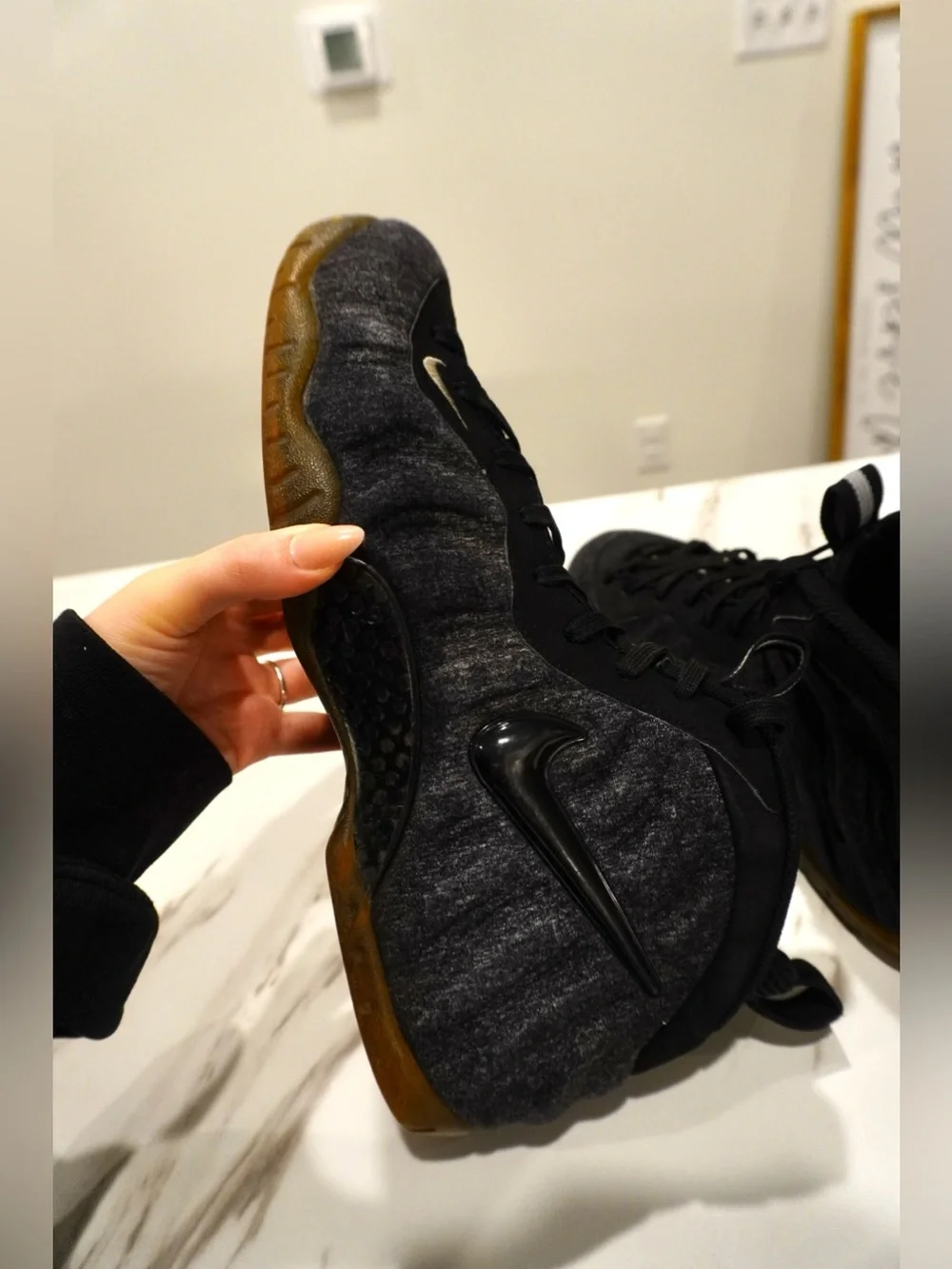 Nike Air Foamposite Pro 'Wool Fleece'  Mens 10.5